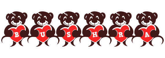 Bushra bear logo