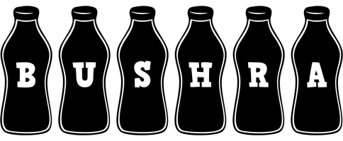 Bushra bottle logo