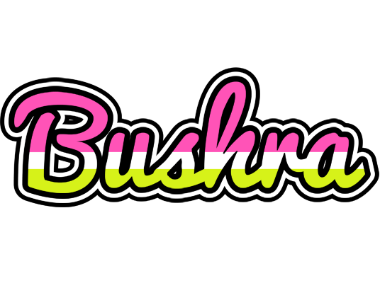 Bushra candies logo