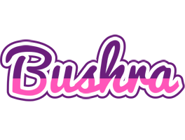 Bushra cheerful logo