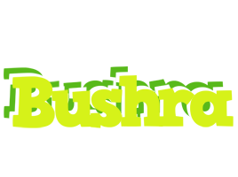 Bushra citrus logo