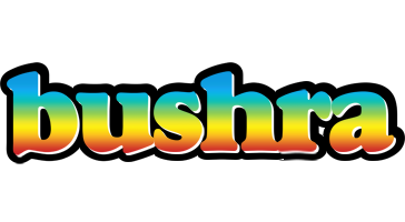 Bushra color logo