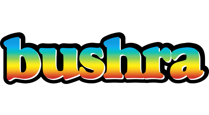 Bushra color logo