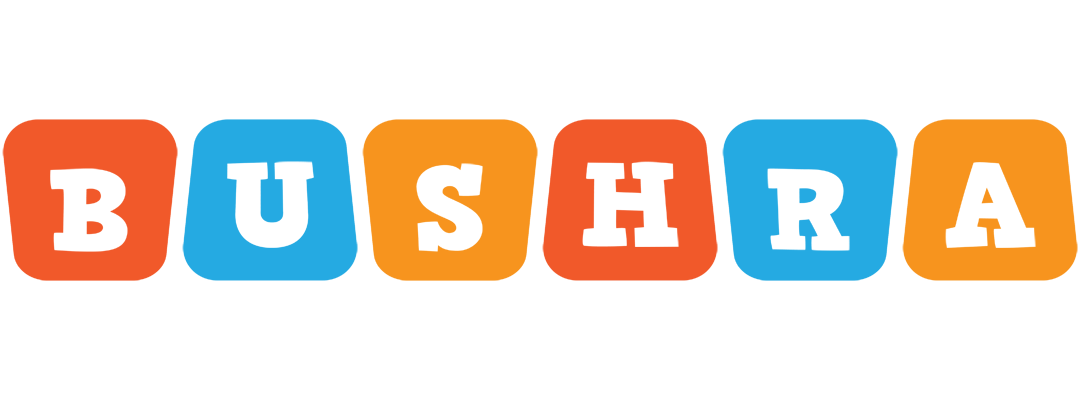 Bushra comics logo