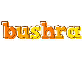 Bushra desert logo