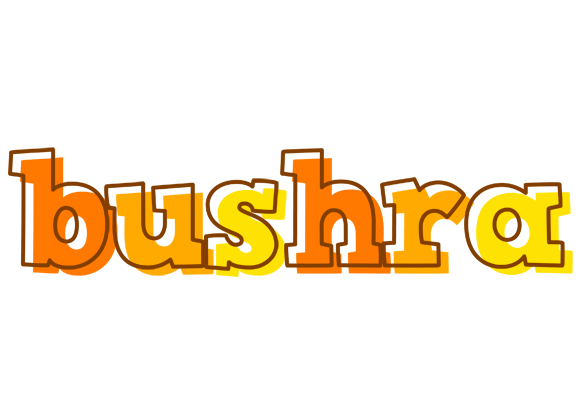 Bushra desert logo
