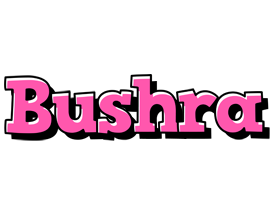 Bushra girlish logo