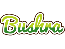 Bushra golfing logo