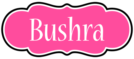 Bushra invitation logo