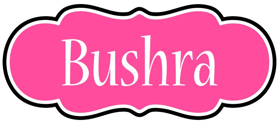 Bushra invitation logo