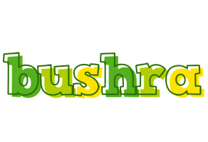 Bushra juice logo