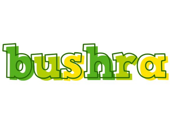 Bushra juice logo