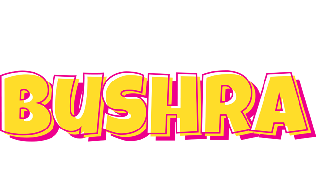 Bushra kaboom logo