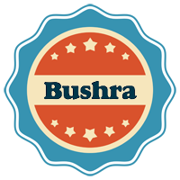 Bushra labels logo