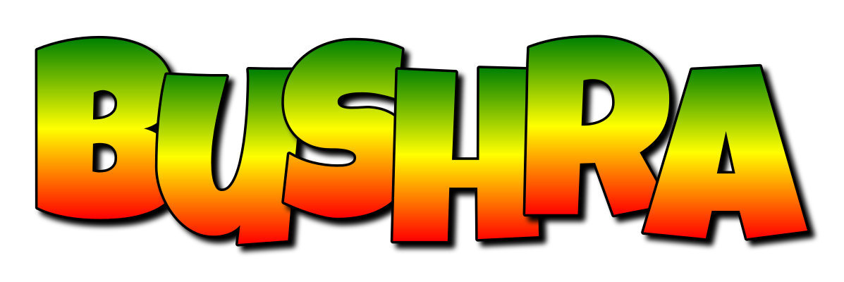 Bushra mango logo