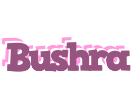 Bushra relaxing logo