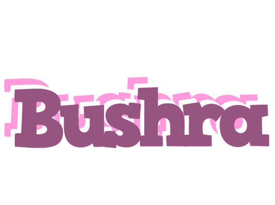 Bushra relaxing logo