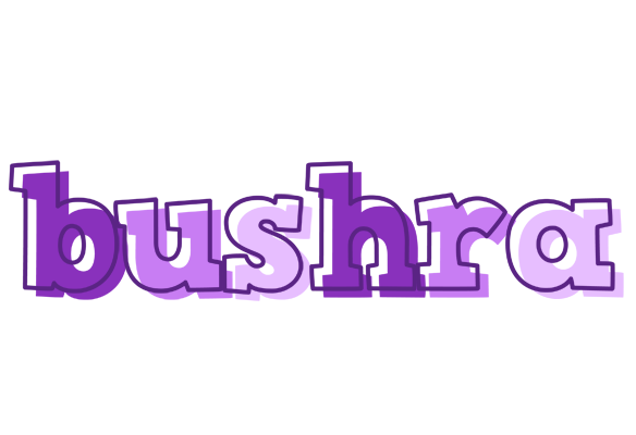 Bushra sensual logo