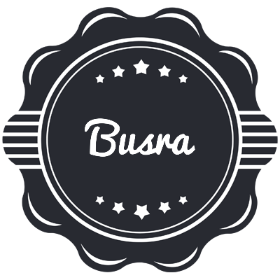 Busra badge logo