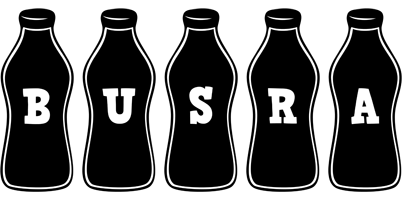 Busra bottle logo