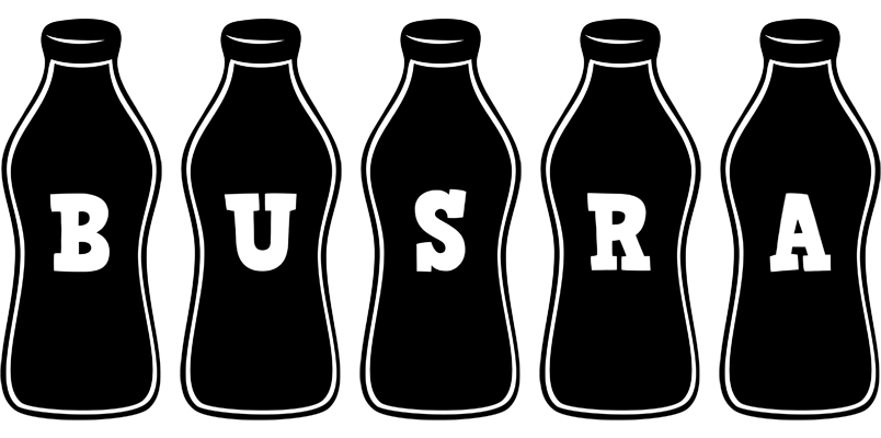 Busra bottle logo