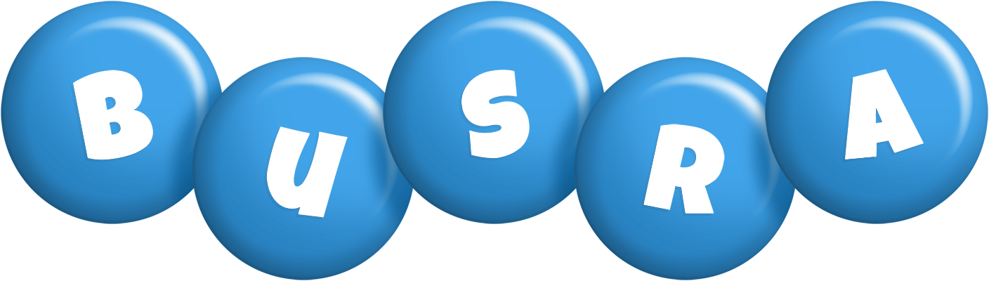 Busra candy-blue logo