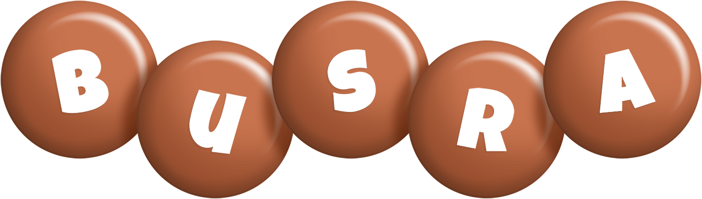 Busra candy-brown logo