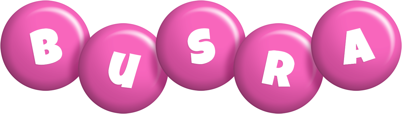 Busra candy-pink logo