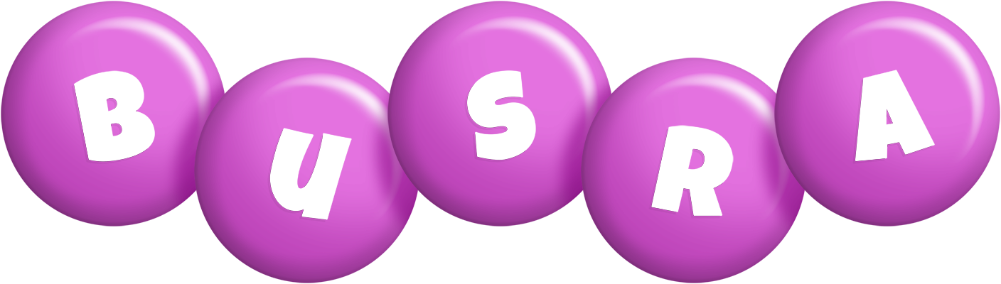 Busra candy-purple logo