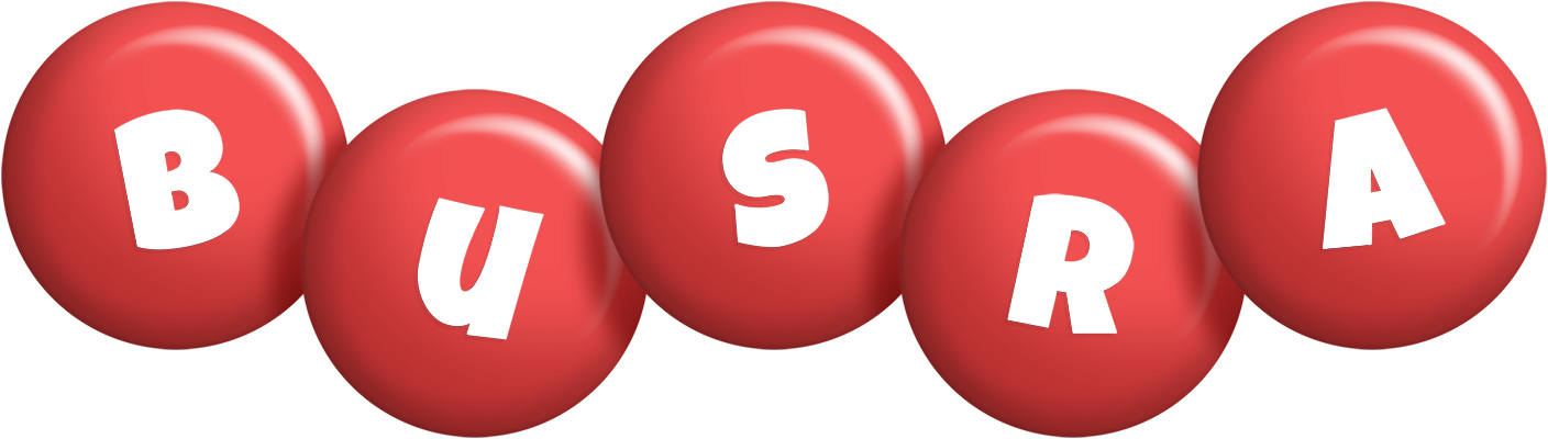 Busra candy-red logo