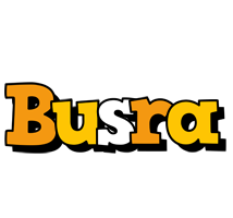 Busra cartoon logo