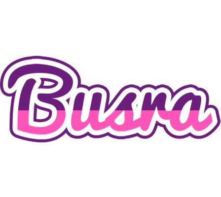 Busra cheerful logo