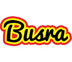 Busra flaming logo