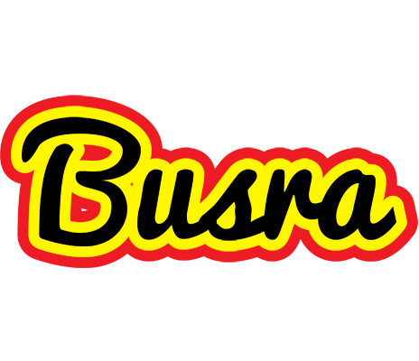 Busra flaming logo