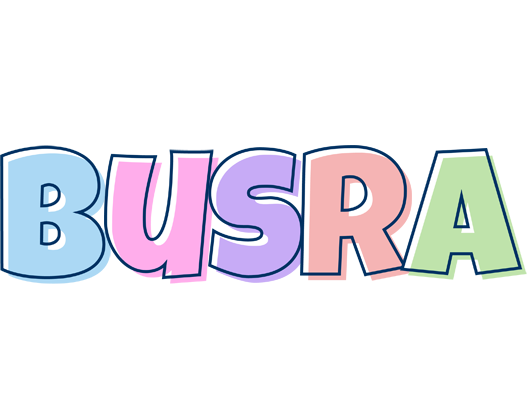 Busra pastel logo