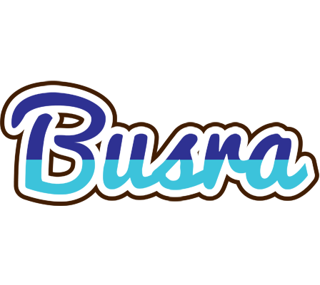 Busra raining logo