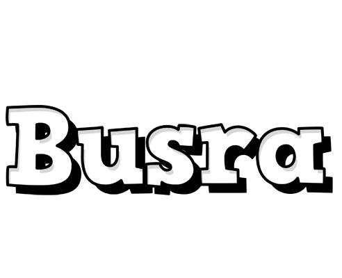 Busra snowing logo