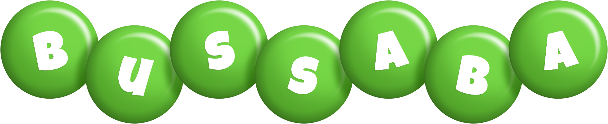 Bussaba candy-green logo