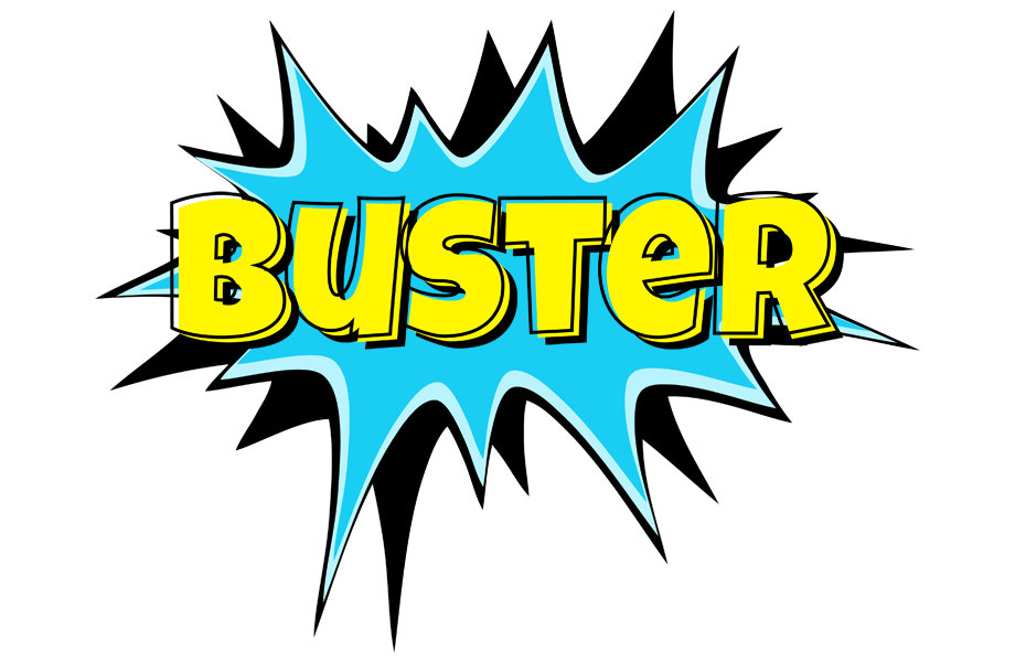 Buster amazing logo