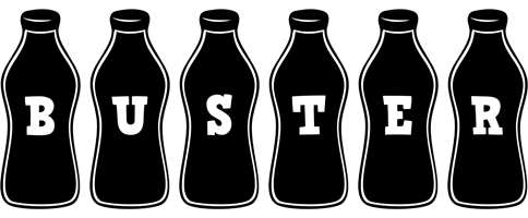 Buster bottle logo