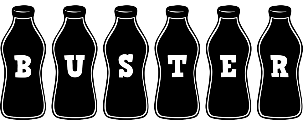 Buster bottle logo