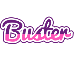 Buster cheerful logo