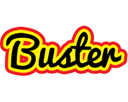 Buster flaming logo