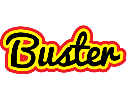 Buster flaming logo