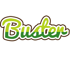 Buster golfing logo