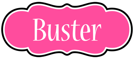 Buster invitation logo