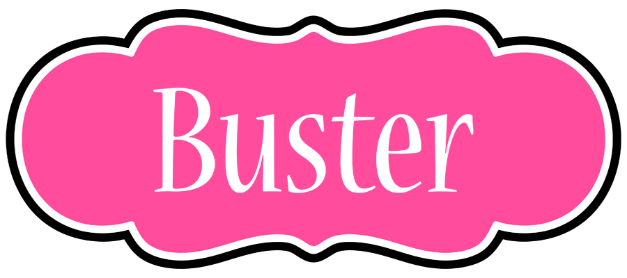 Buster invitation logo