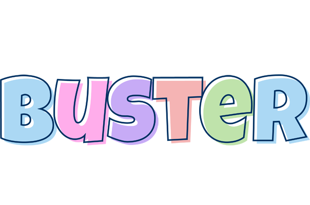 Buster pastel logo