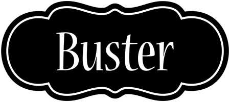 Buster welcome logo