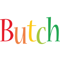 Butch birthday logo